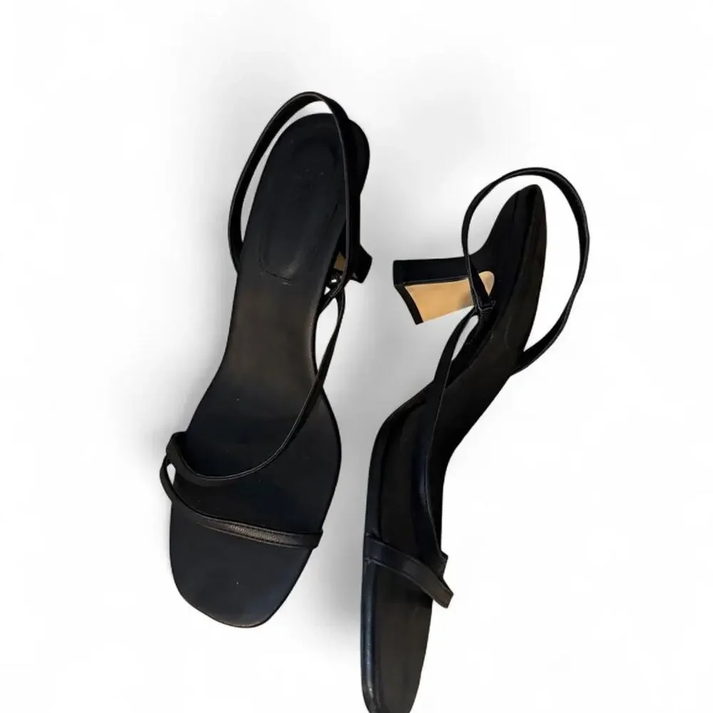 Perfect lil strappy black satin